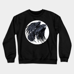 Crow night Crewneck Sweatshirt